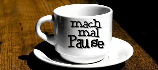 Pausen am Arbeitsplatz