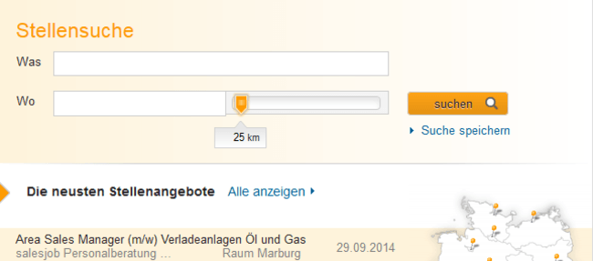 während der Arbeitszeit auf Jobsuche