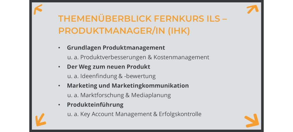 IHK Fernkurs Produktmanager