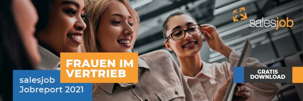 Jobreport 2021 - Frauen im Vertrieb | salesjob.de